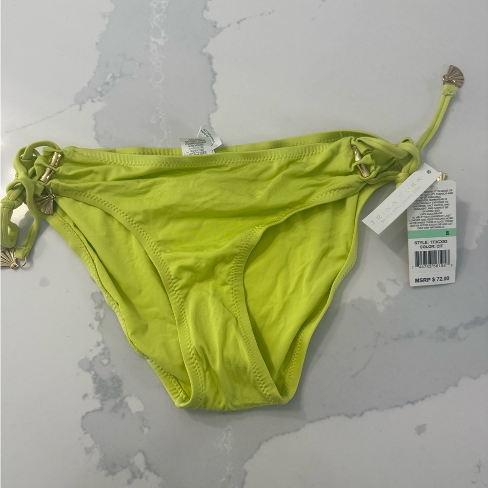 Trina Turk Vibrant Green Bikini Bottom